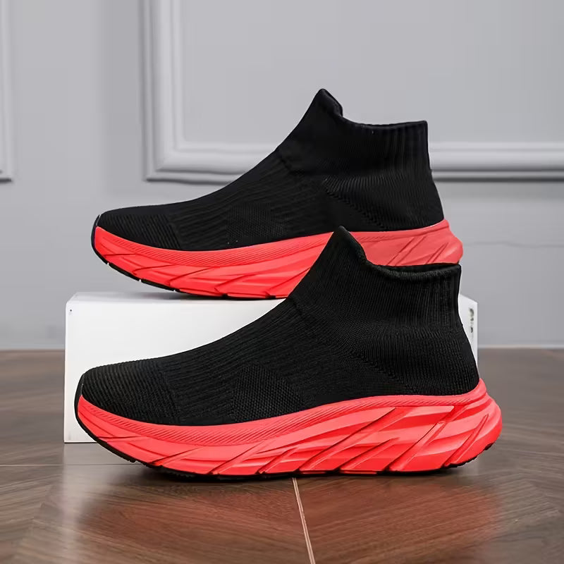 Terra Walk Sneaker Black Red